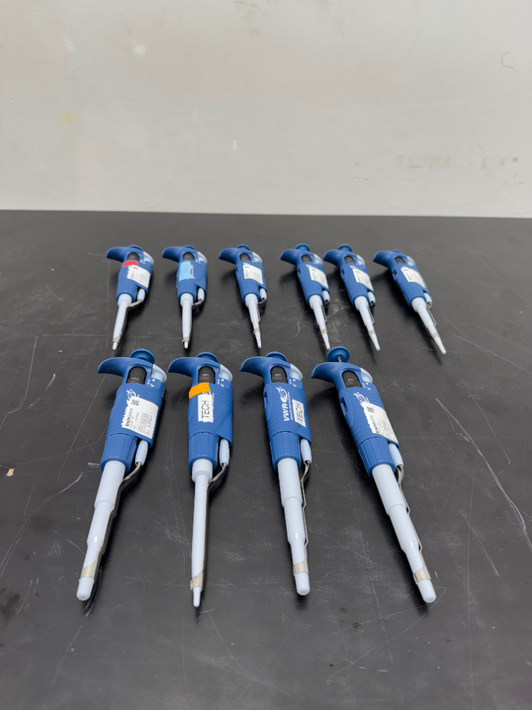 Image of VWR Single Chanel Pipettes Quantity 10